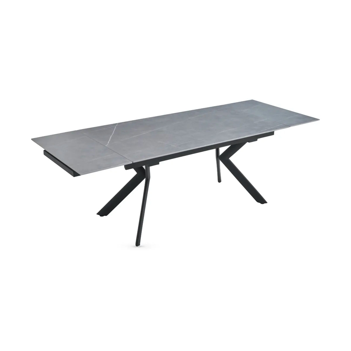 Xenia 160-240cm Light Grey Extension Dining Table