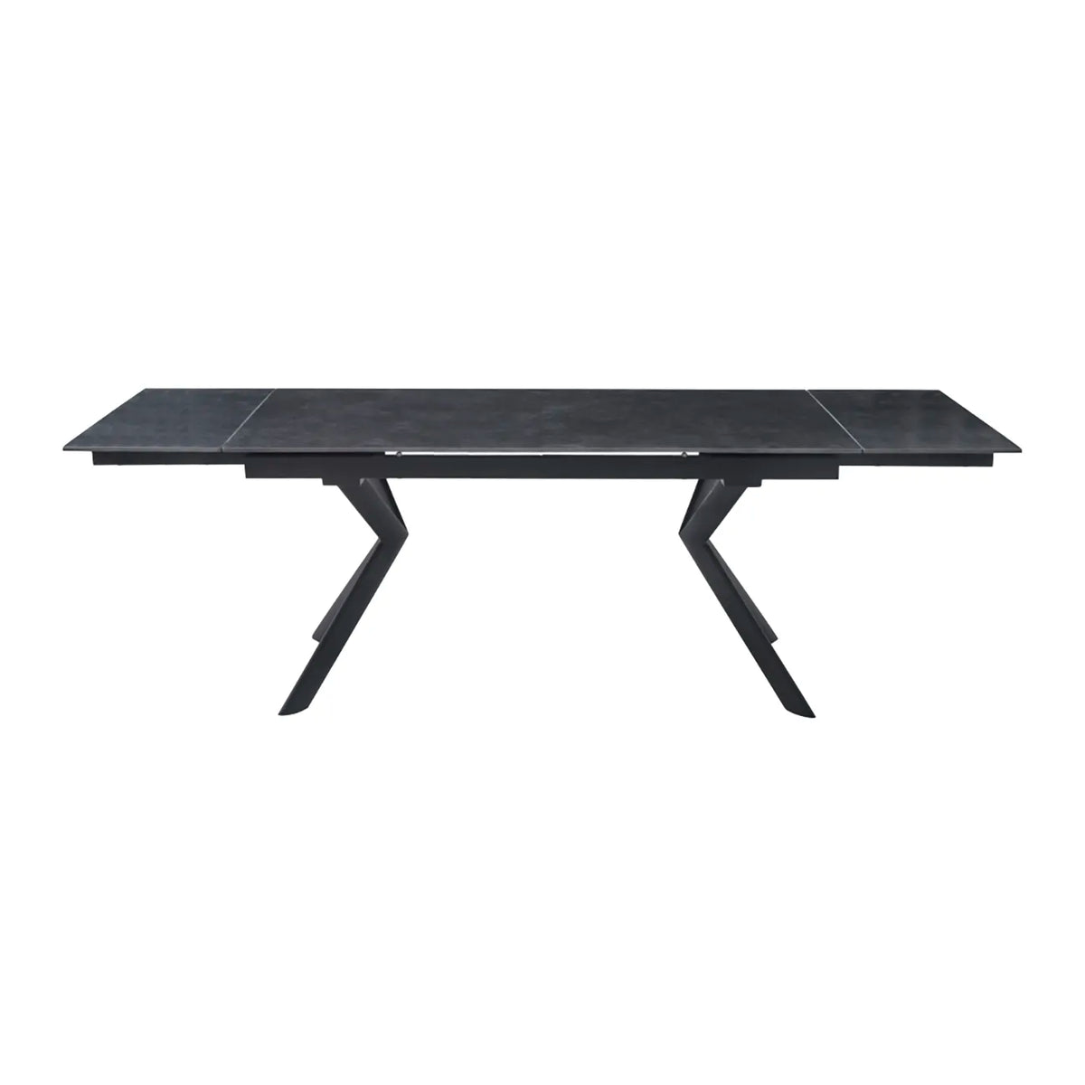 Xenia 160-240cm Dark Grey Extension Dining Table