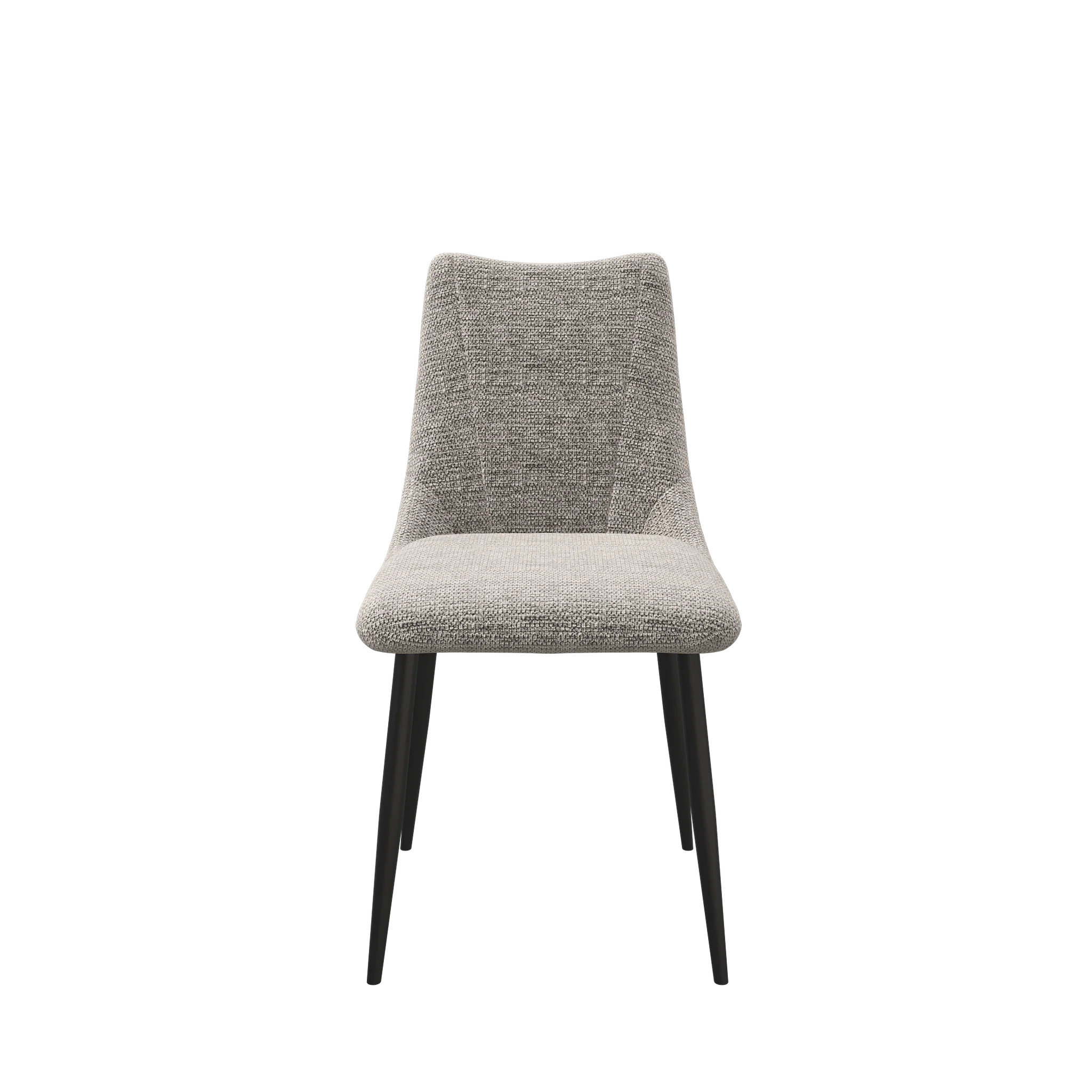 Zoe Light Grey Fabric Dining Chair