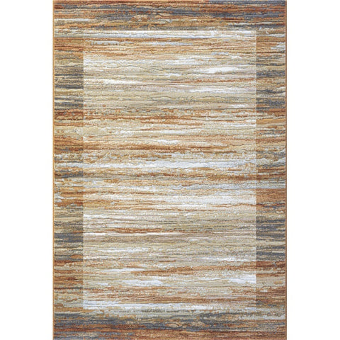 Galleria Cream/Beige Abstract Bordered Rug. Beige Living Room Rug, also available in Rust Orange-Overview Rust Rug Image