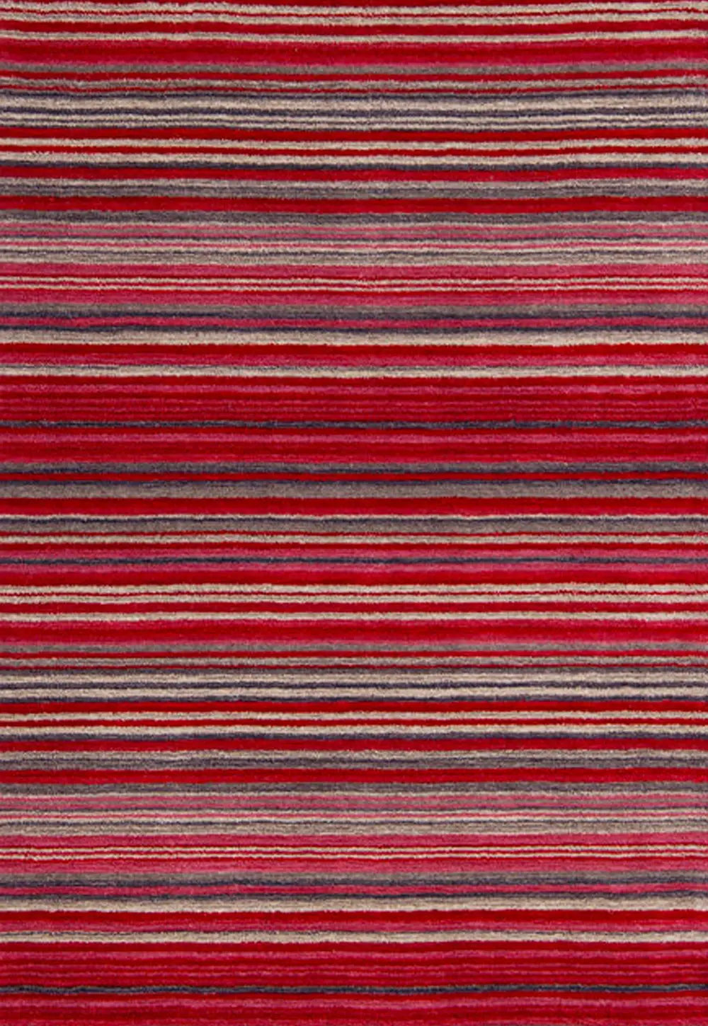 Carter Modern Striped Beige/Brown Rug