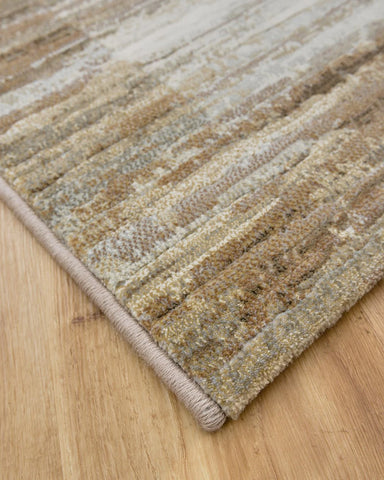 Galleria Cream/Beige Abstract Bordered Rug. Beige Living Room Rug, also available in Rust Orange-Rug Corner Image