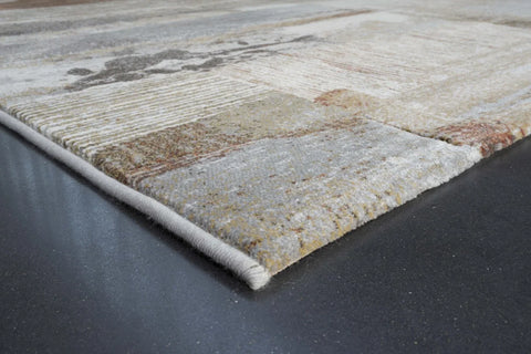 Galleria Modern Abstract Textured Grey Rug. Available in various sizes. Also available in Brown Abstract - Rug Corner Image