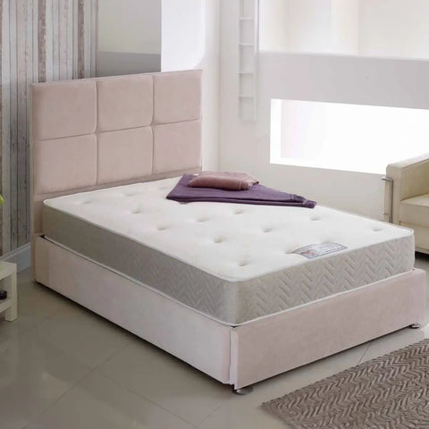 Kayflex Reflex 1000 Ocean Blue Pocket Sprung Mattress, available in various sizes - Lifestyle Image