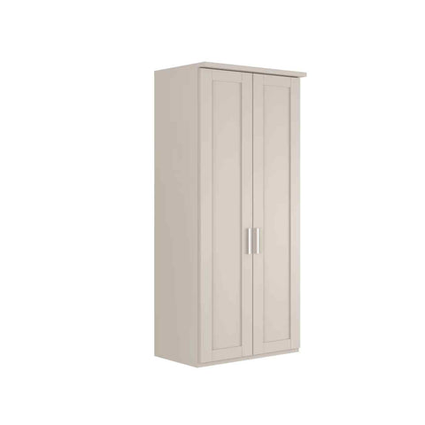 Kempton 2 Door Hinged Wardrobe with Right Door Mirror