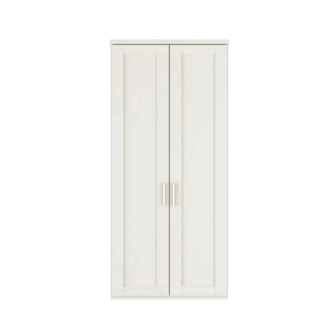 Kempton 2 Door Hinged Wardrobe with Right Door Mirror