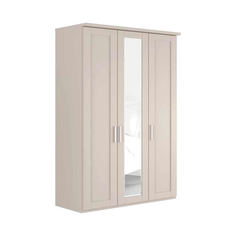 Wiemann Kempton 3 Door Hinged Wardrobe With Mirror