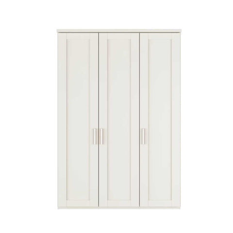 Wiemann White Kempton 3 Door Hinged Wardrobe