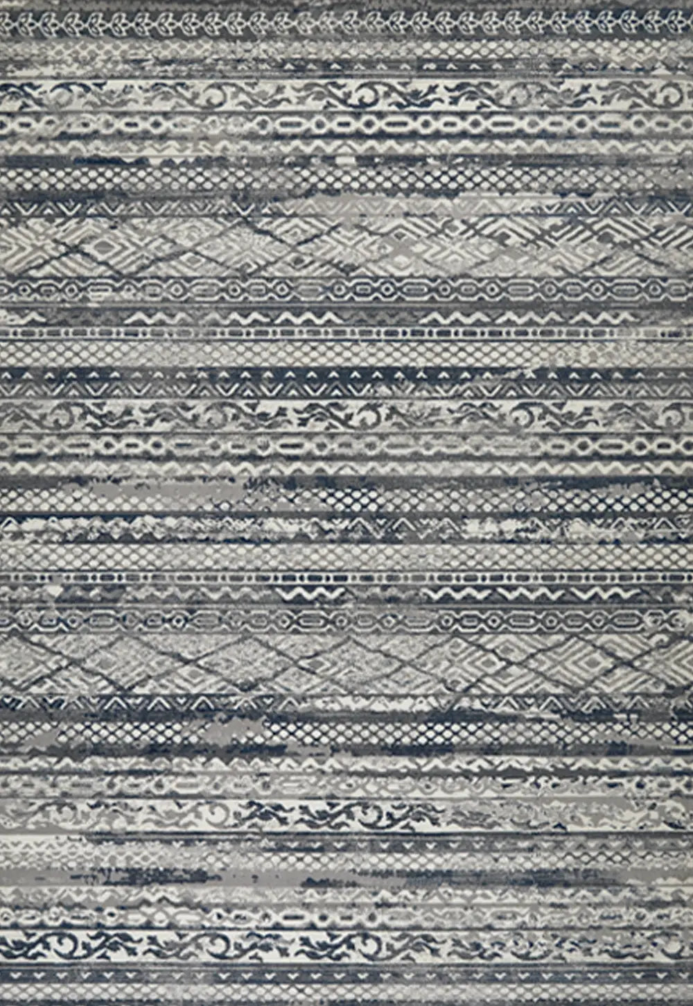 Kendra 5096Z Grey Abstract Rug