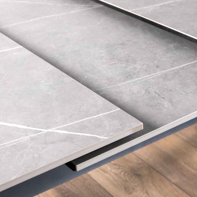 Falcon Light Grey Sintered Stone Dining Table