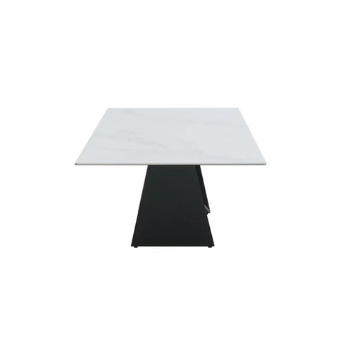 Marvel Black Coffee Table, matching Console and Dining Table available - Side Image 