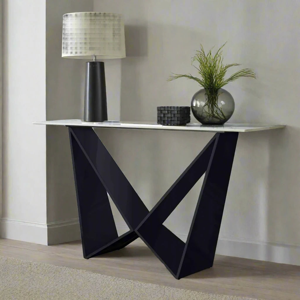 Marvel Black Console Table