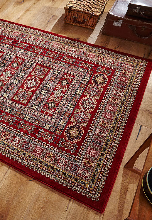 Royal Classic 191R Red Traditional Rug - Lifestyle Image 