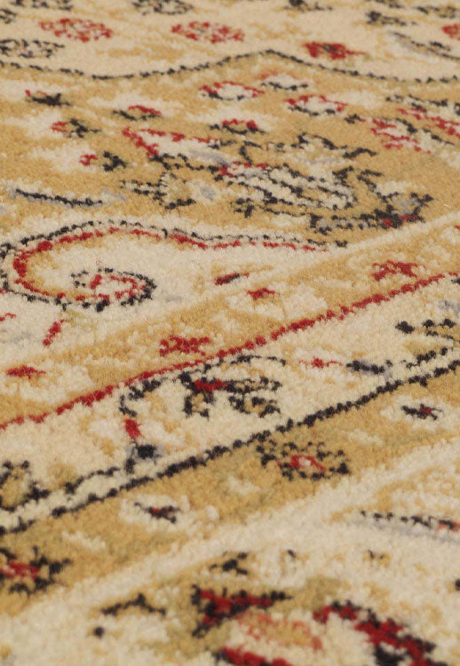 Oriental Weavers Royal Classic 217W Beige/Cream Traditional Rug-Close Up Image 