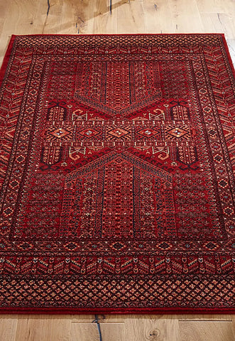 Royal Classic 635R Red Aztec/Traditional Rug - Lifestyle Image