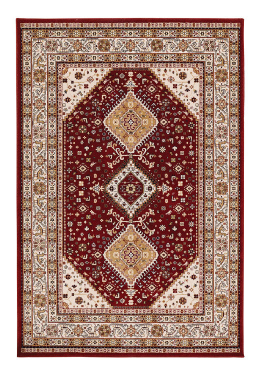 Royal Classic 93W Gold Beige Red Traditional Rug