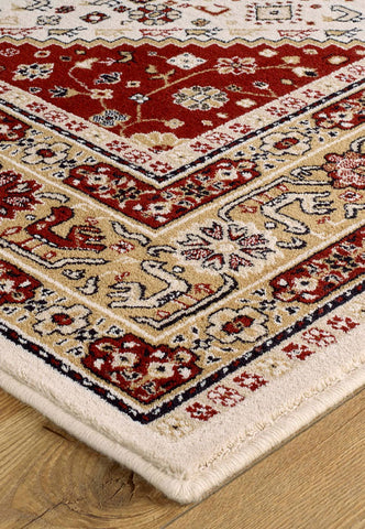 Oriental Weavers Royal Classic 93W Traditional Rug, available in 12 designs, available in sizes 68x235cm (Runner), 80x150cm, 120x180cm, 160x235 cm, 200x285 cm, 240x340cm- Close up Image