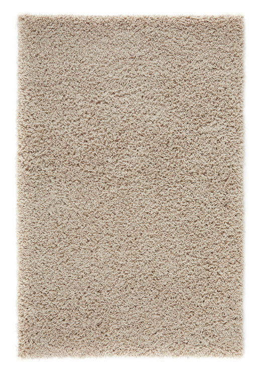 Serene Shaggy Soft Plain Grey Rug