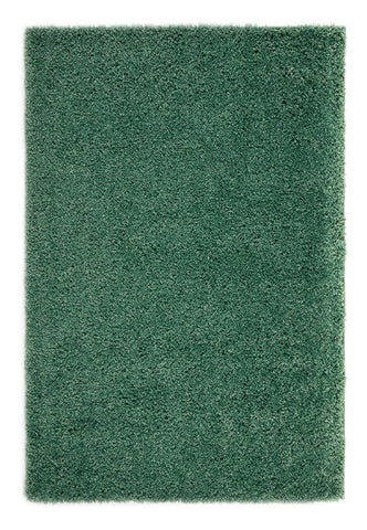 Serene Shaggy Soft Plain Rug, available in Charcoal, Cream, Grey, Gold, Beige, Pink, Red and Sage Green. Available in 5 sizes-Main Image-Sage Green